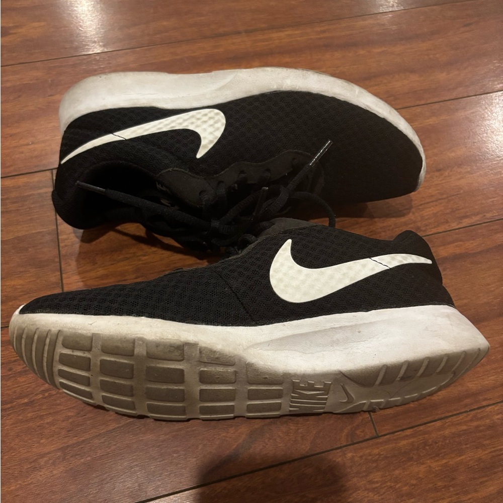 Black and White Nike Athletic Sneakers